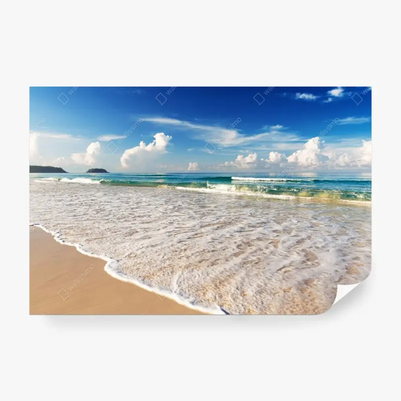 Fototapete strand Karon, Phuket morgendliche ruhe