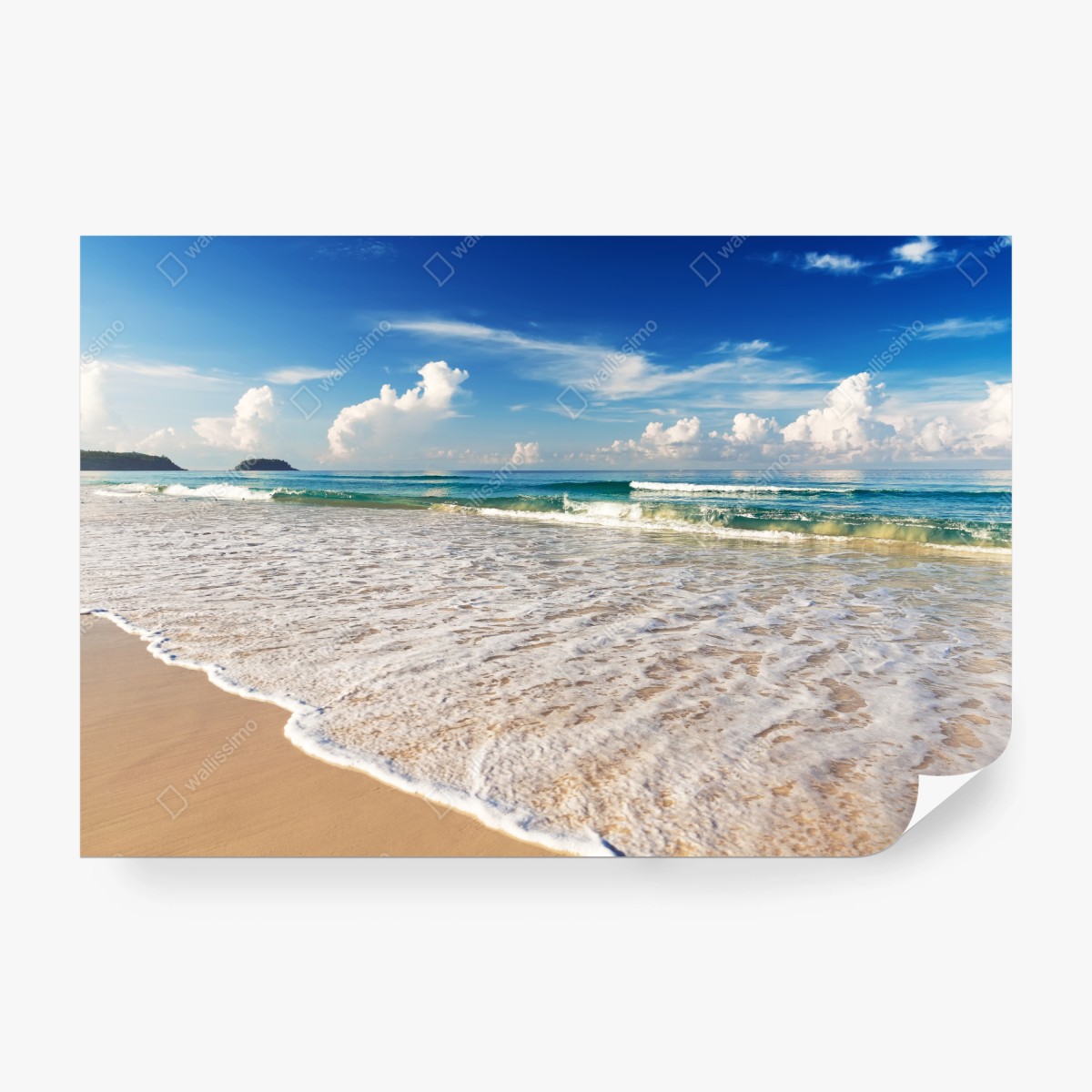 Fototapete strand Karon, Phuket morgendliche ruhe – Pixers®