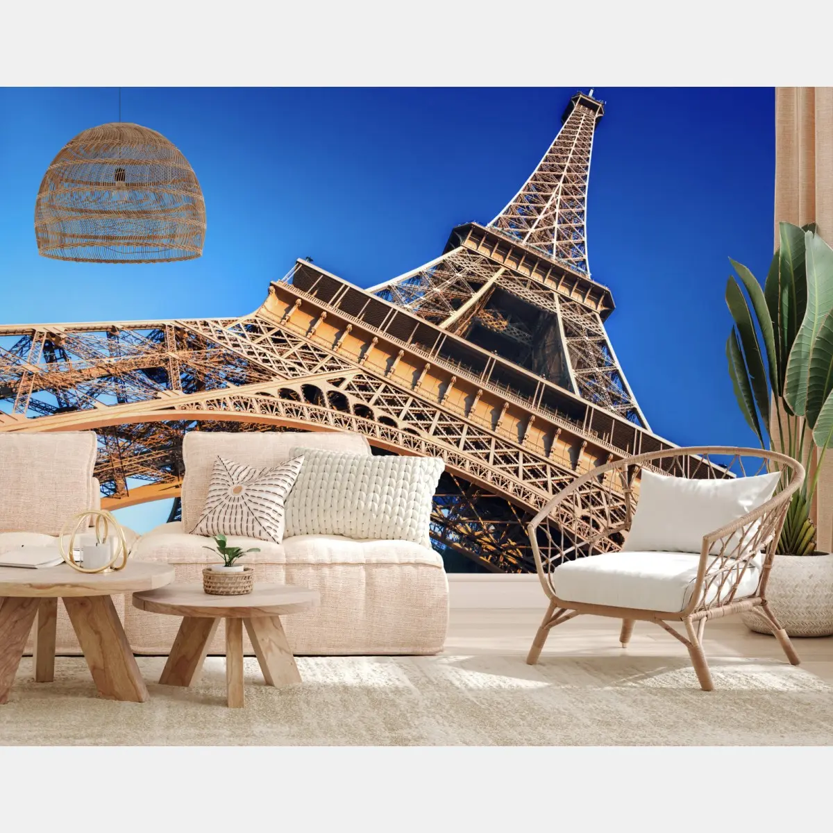 Fototapete Eiffelturm nahaufnahme in Paris – Pixers®