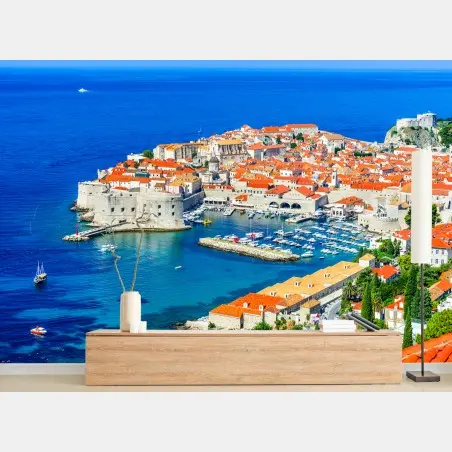 Fototapete Dubrovnik panorama der altstadt – Pixers®