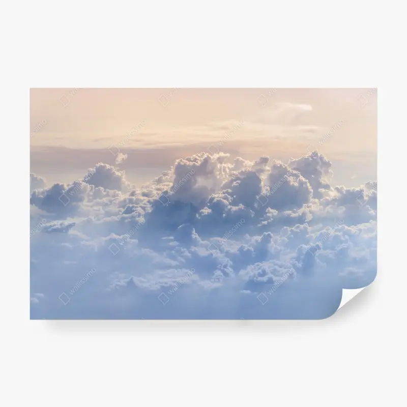 Fototapete sanfte wolken über dem blauen himmel