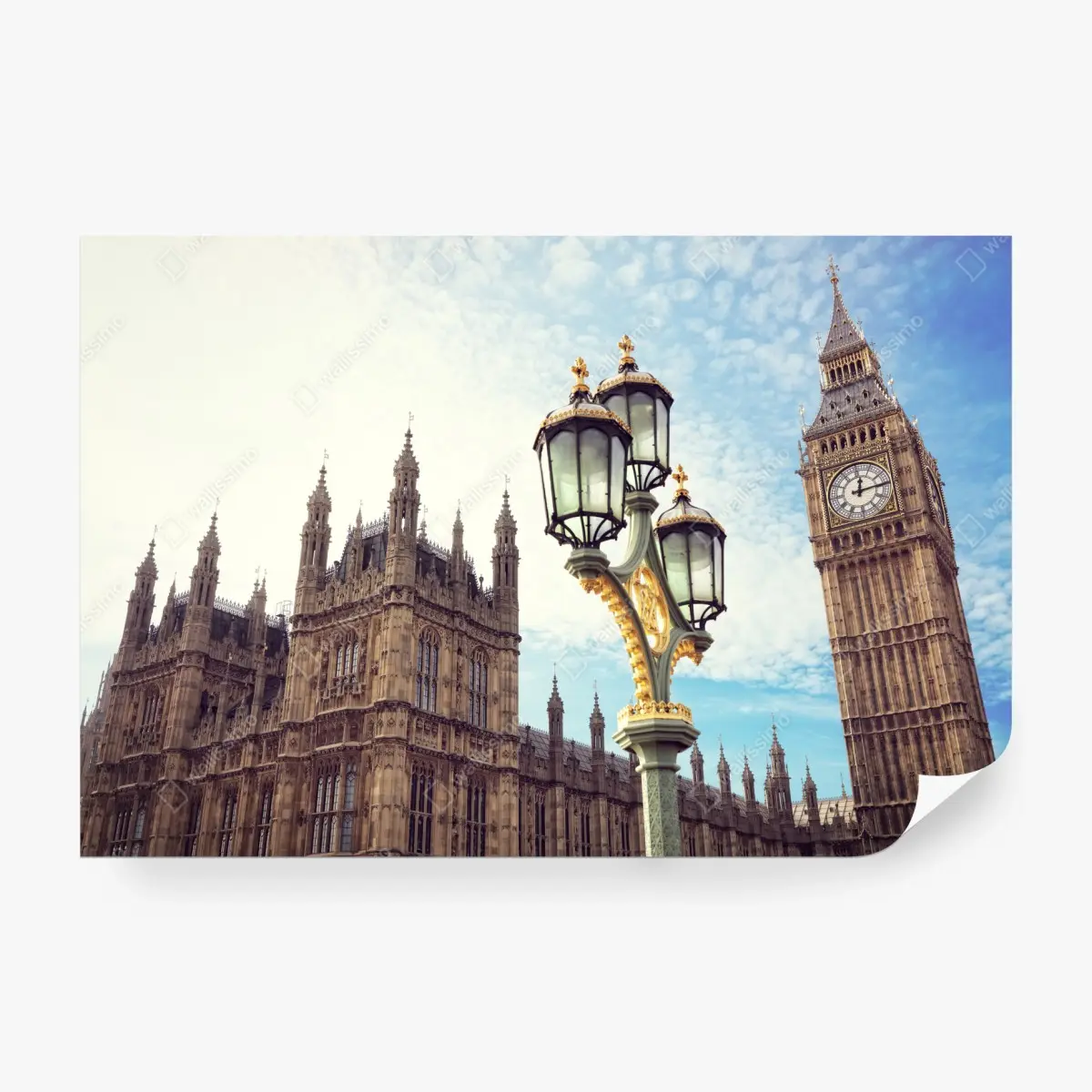 Fototapete Big Ben und Westminster-Palast in London – Pixers®