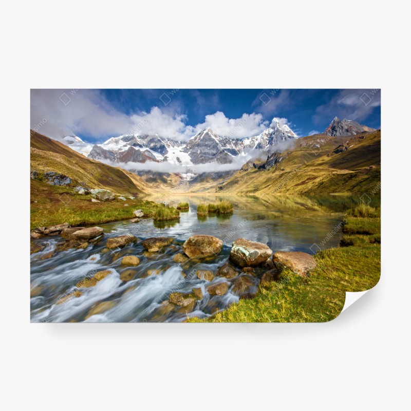 Fototapete majestätischer alpensee