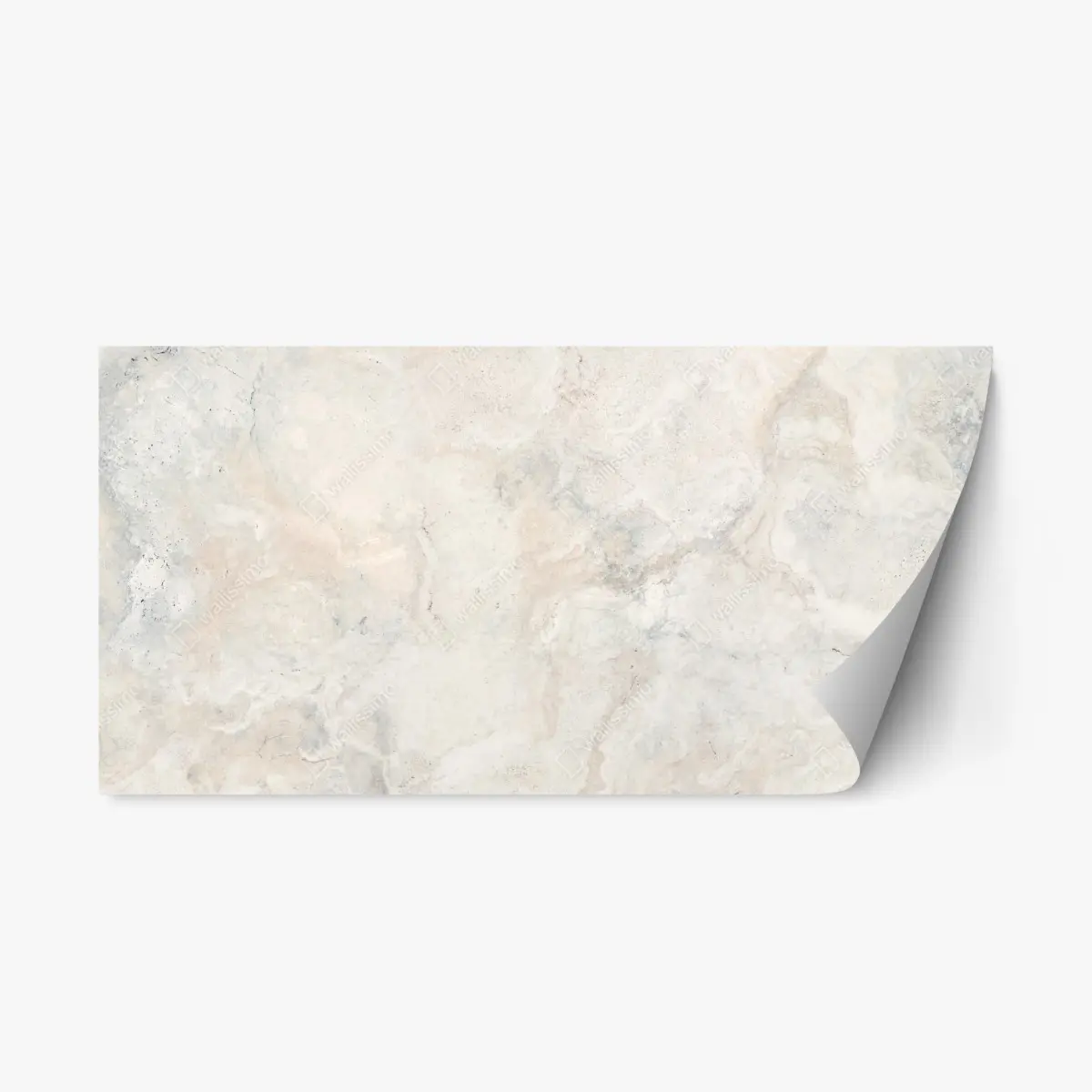 Repositionierbarer Aufkleber weiche beige marmorstruktur – Pixers®