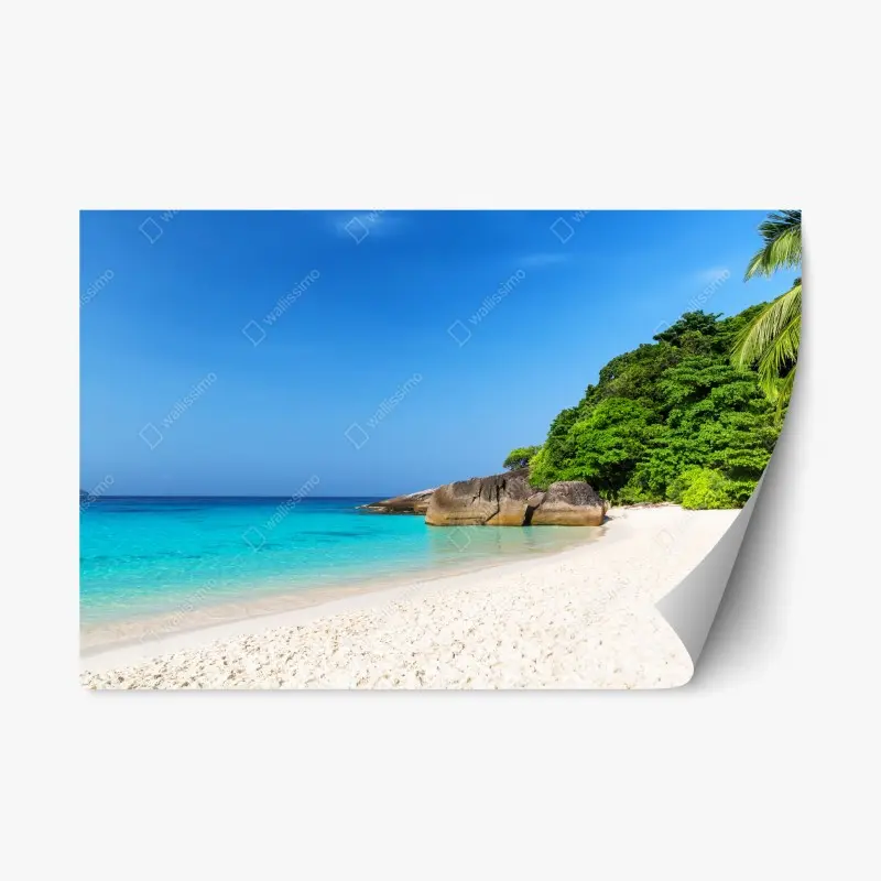 Repositionierbarer Aufkleber Similan Islands türkisstrand panorama