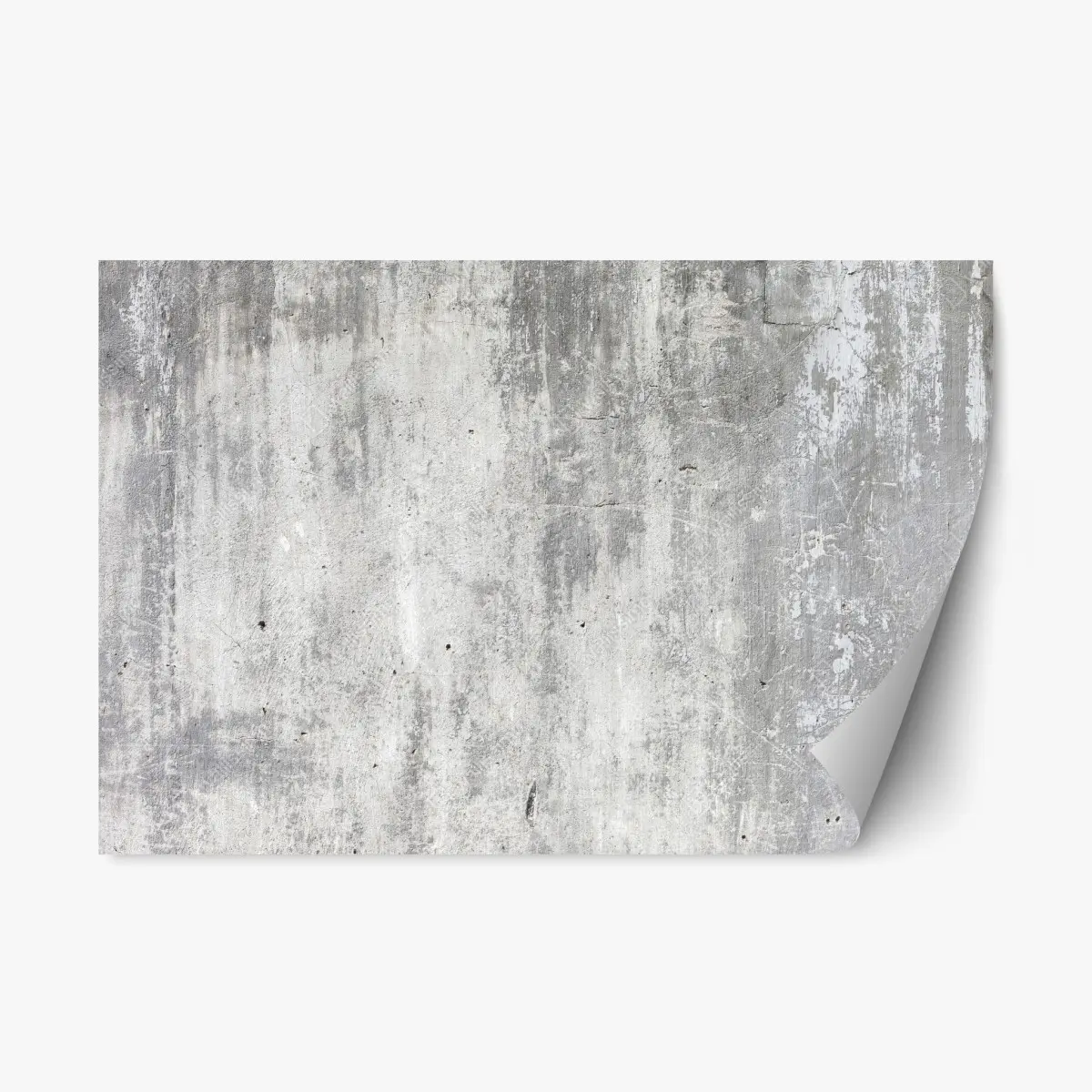 Repositionierbarer Aufkleber rohe betonwand textur – Pixers®