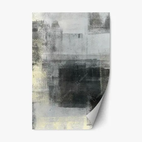 Repositionierbarer Aufkleber subtile monochrome textur – Pixers®