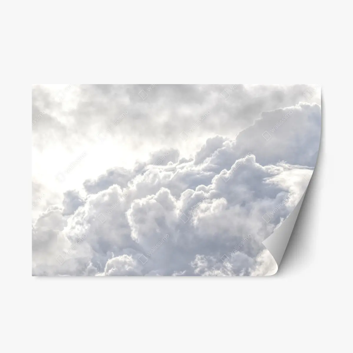 Repositionierbarer Aufkleber ätherische wolkenlandschaft – Pixers®