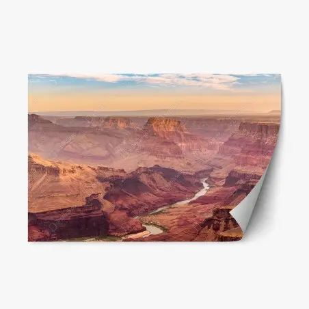 Repositionierbarer Aufkleber Grand Canyon sonnenuntergang panorama – Pixers®