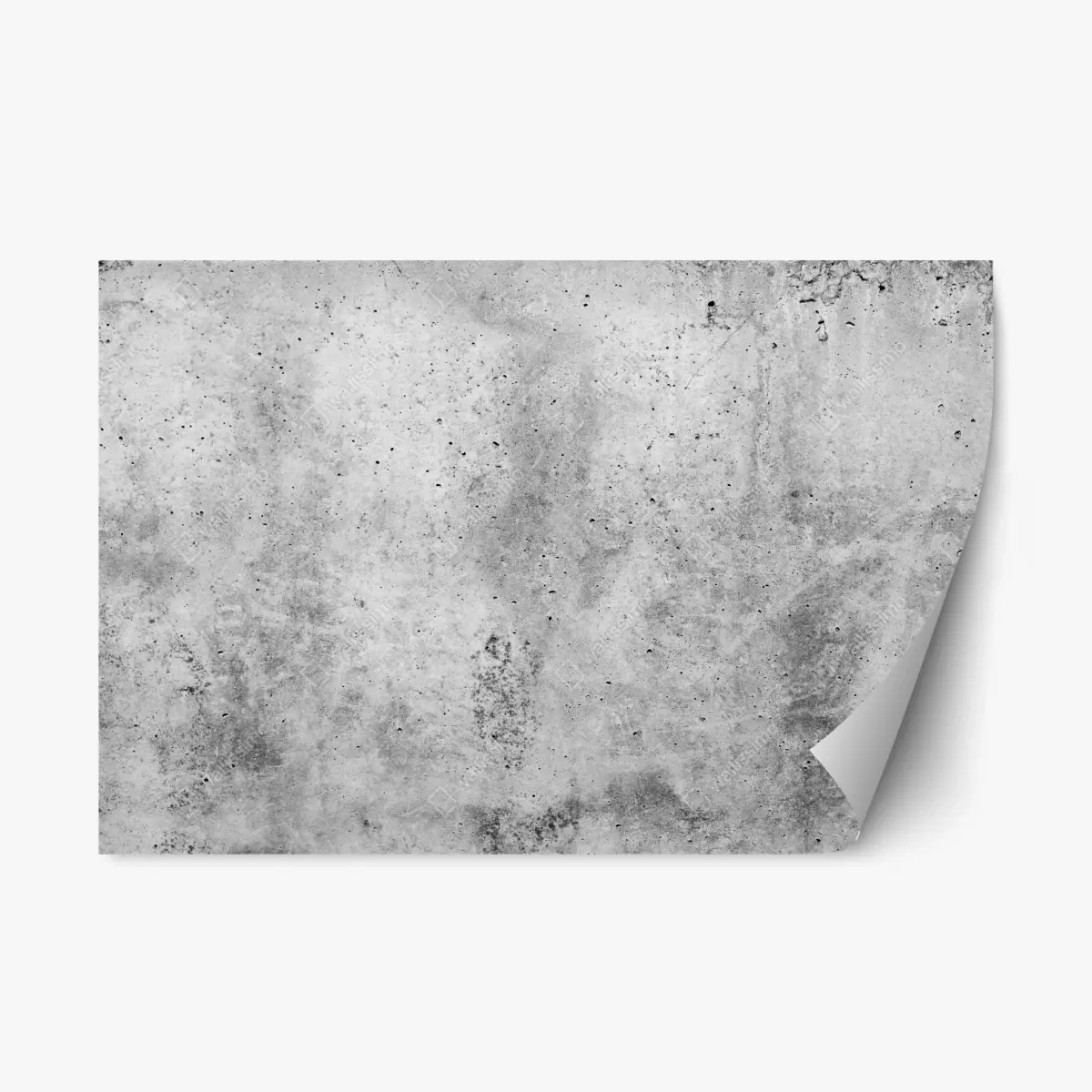Repositionierbarer Aufkleber rohe betonstruktur an der wand – Pixers®