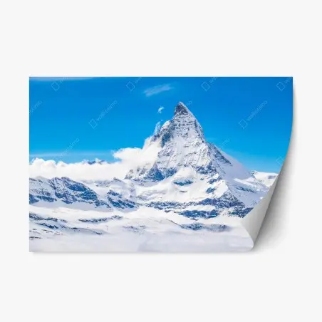 Repositionierbarer Aufkleber Matterhorn majestät vom Gornergrat – Pixers®