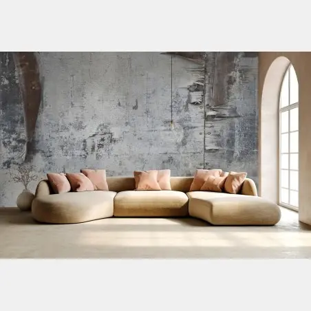 Fototapete verwitterte holzstruktur für neutrale interiors – Pixers®