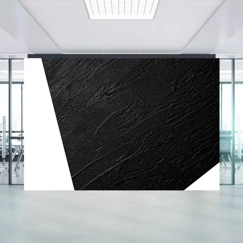 Fototapete schwarze betonstruktur minimalistische abstraktion