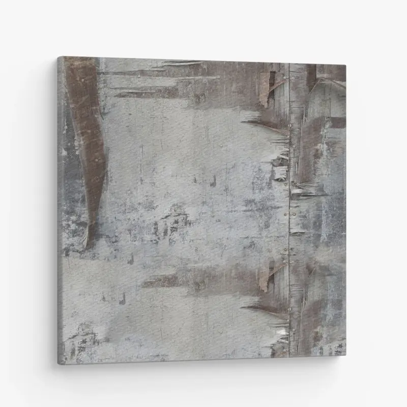 Leinwandbild verwitterte holzstruktur für neutrale interiors