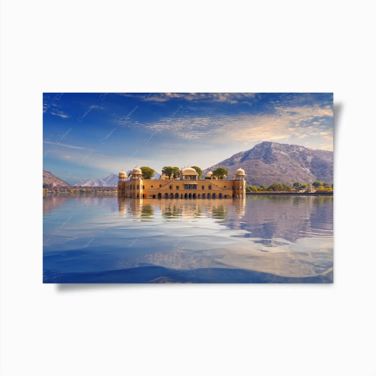 Poster Jal Mahal am ruhigen See – Pixers®