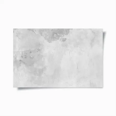 Poster weiße abblätternde betonwand textur – Pixers®