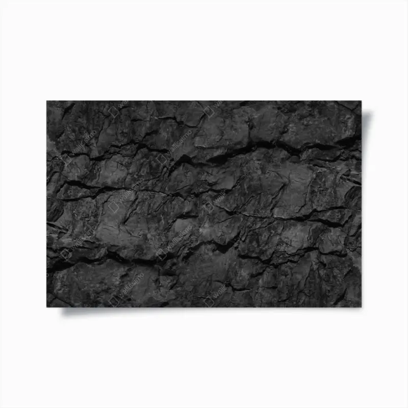 Poster dunkle felsstruktur wandbild