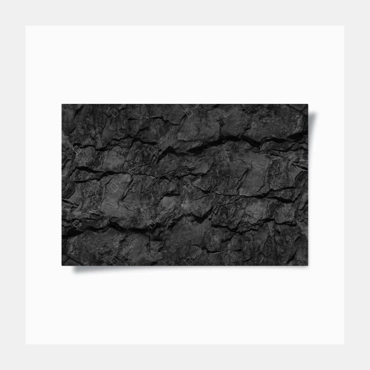 Poster dunkle felsstruktur wandbild – Pixers®