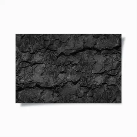Poster dunkle felsstruktur wandbild – Pixers®