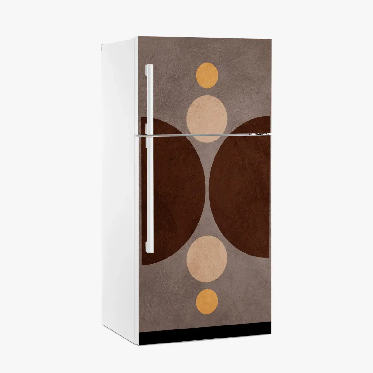 Kühlschrankaufkleber erdige geometrische balance – Pixers®
