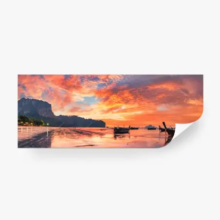 Fototapete sonnenuntergang in Ao Nang – Pixers®