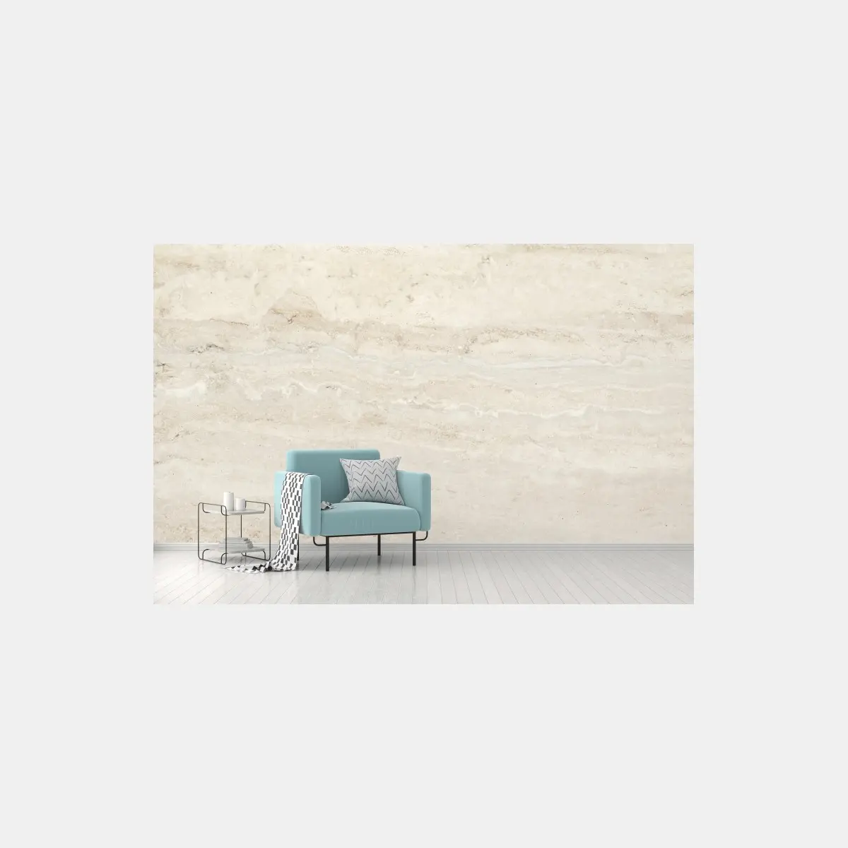Fototapete beige travertintextur – Pixers®