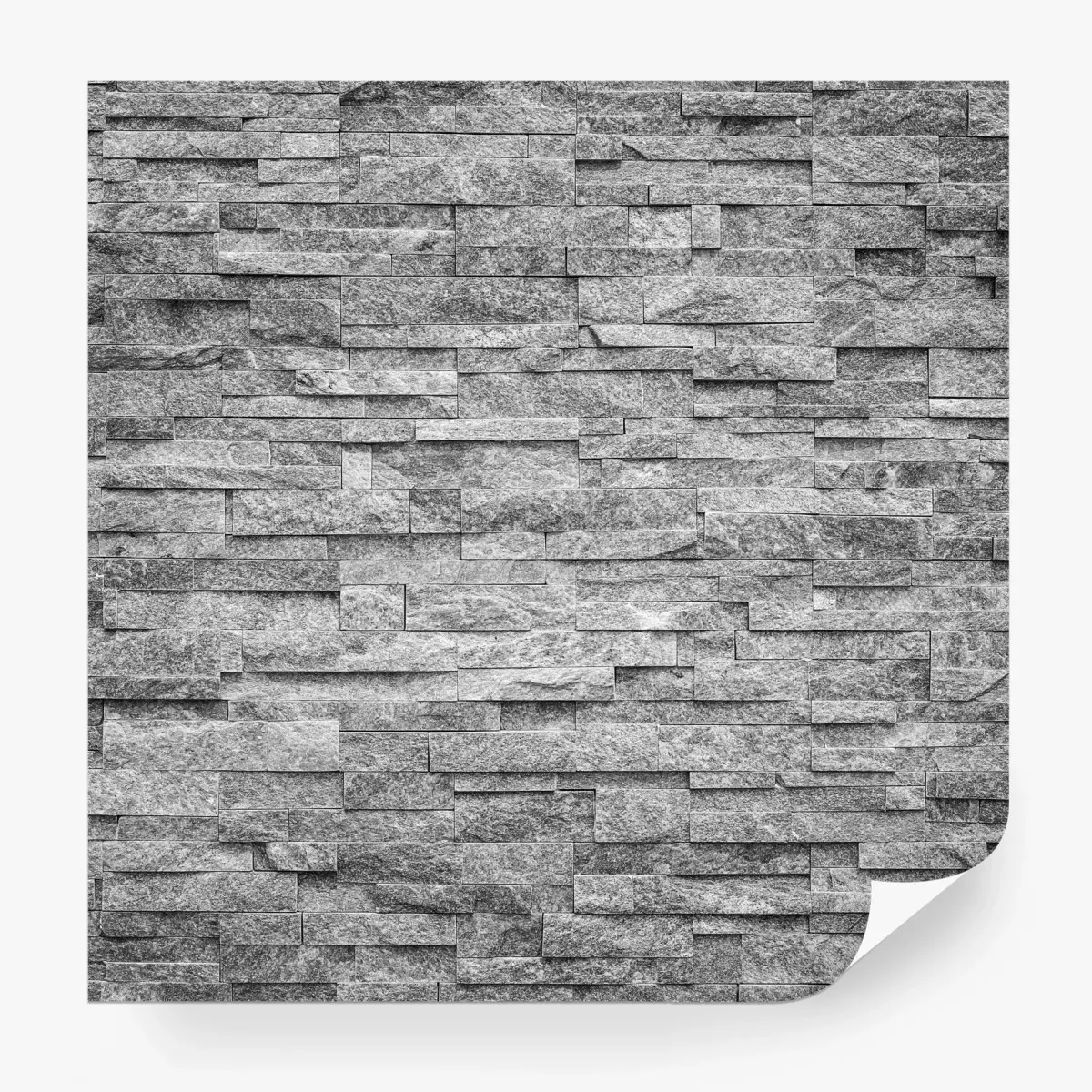 Fototapete strukturierte graue steinwand – Pixers®
