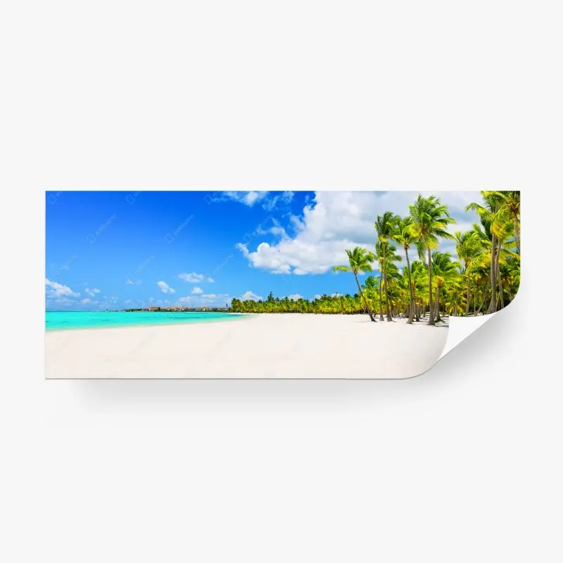 Fototapete tropischer strand in Punta Cana