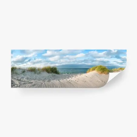 Fototapete ruhiges panorama der küstendünen – Pixers®