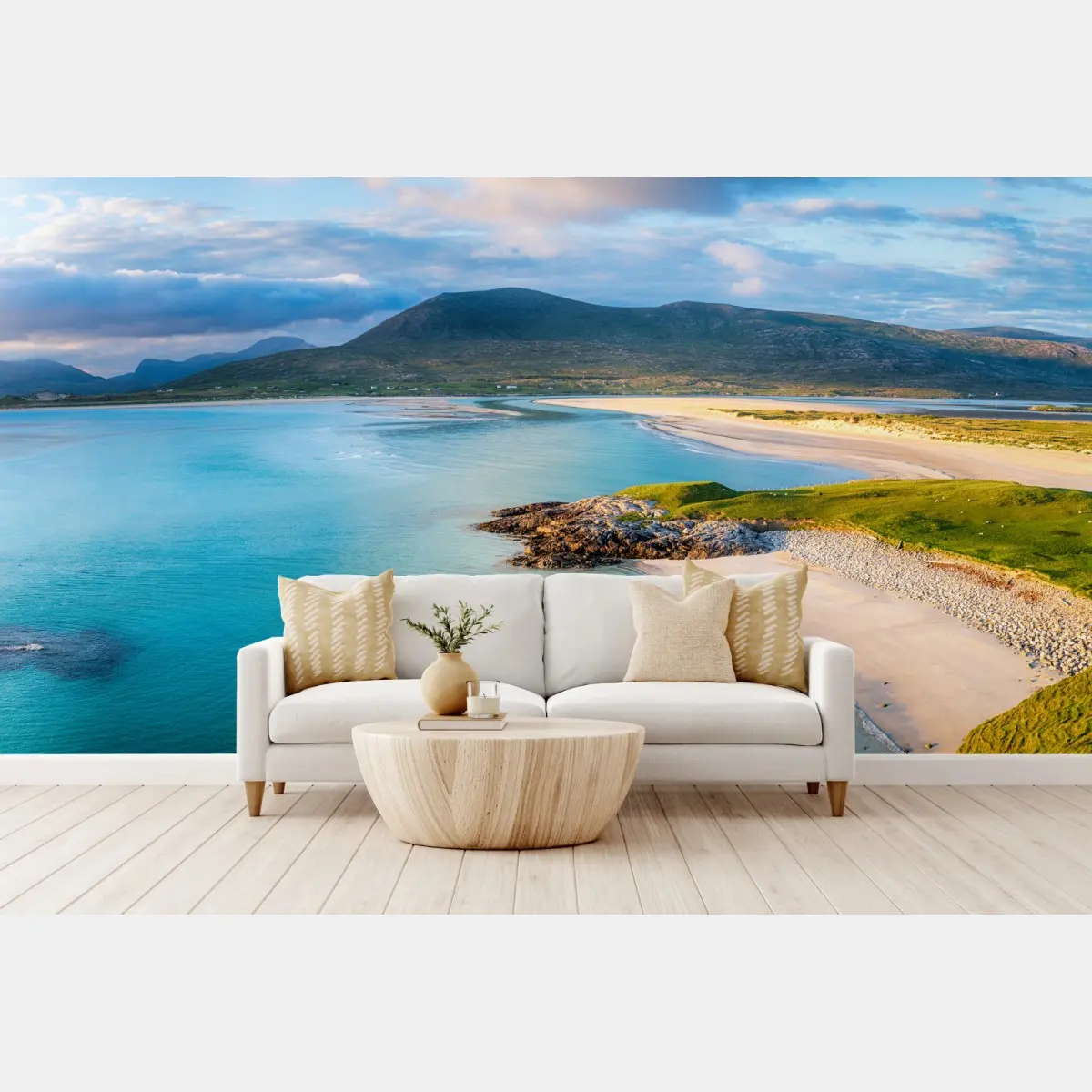 Fototapete Luskentyre strand, insel Harris – Pixers®