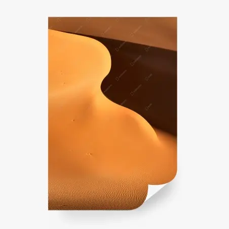 Fototapete goldene dünenkurven – Pixers®