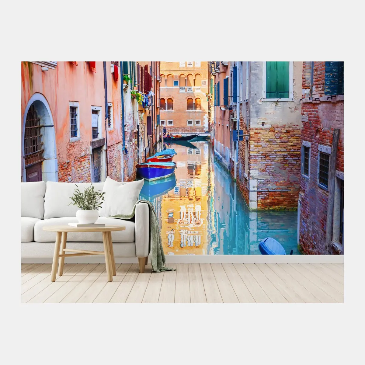 Fototapete Venedig kanal und spiegelungen – Pixers®