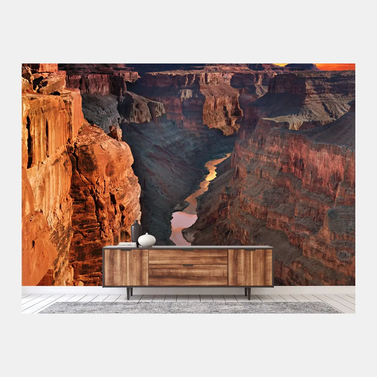 Fototapete Grand Canyon sonnenuntergang panorama – Pixers®