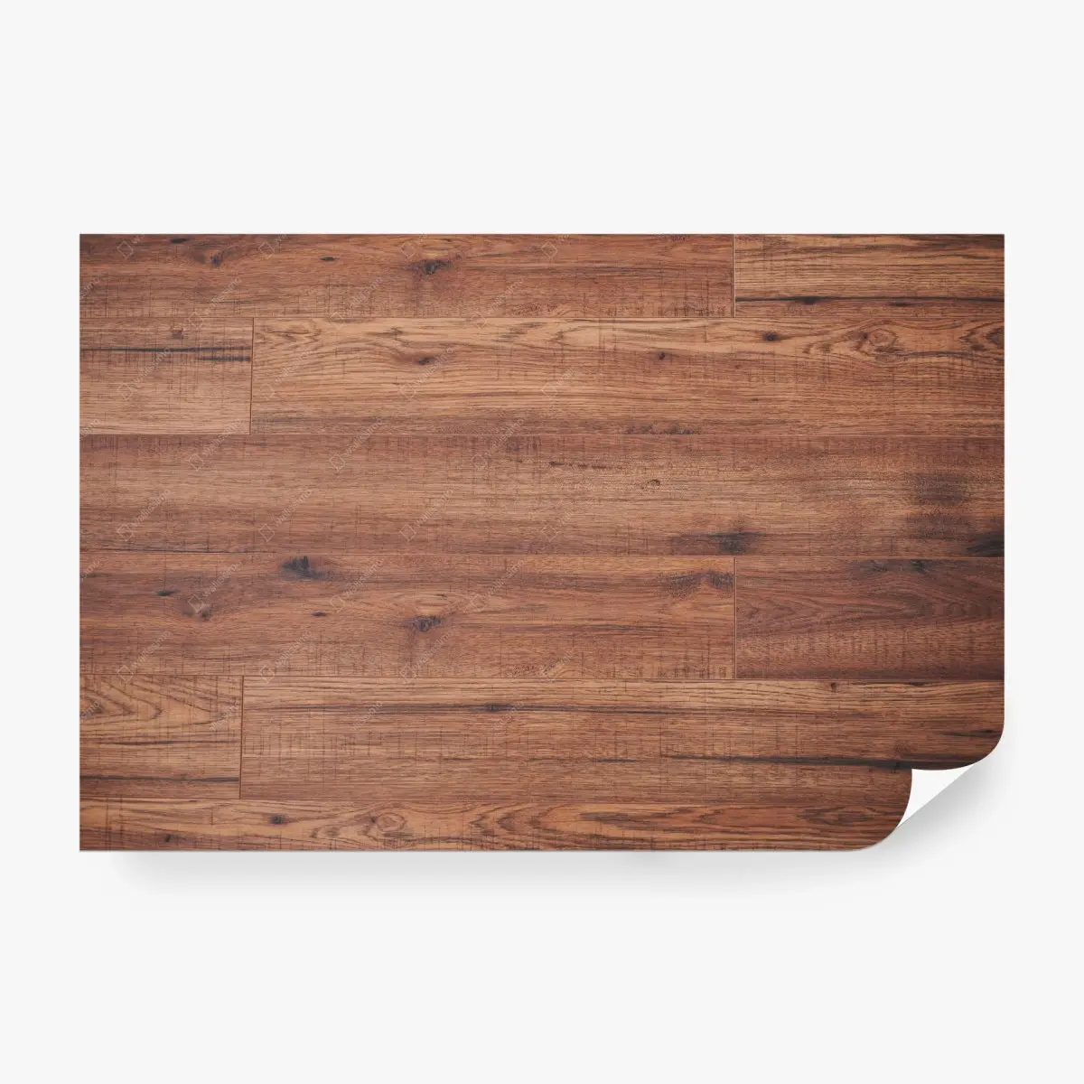 Fototapete warme braune holzstruktur – Pixers®