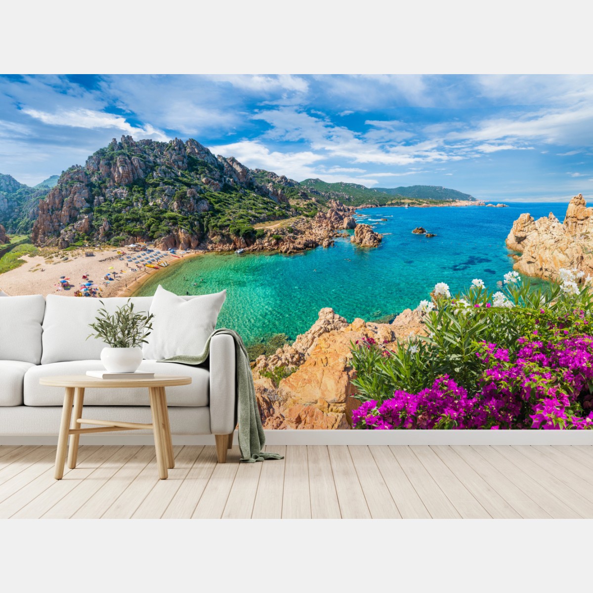 Fototapete türkisbucht bei Costa Paradiso – Pixers®