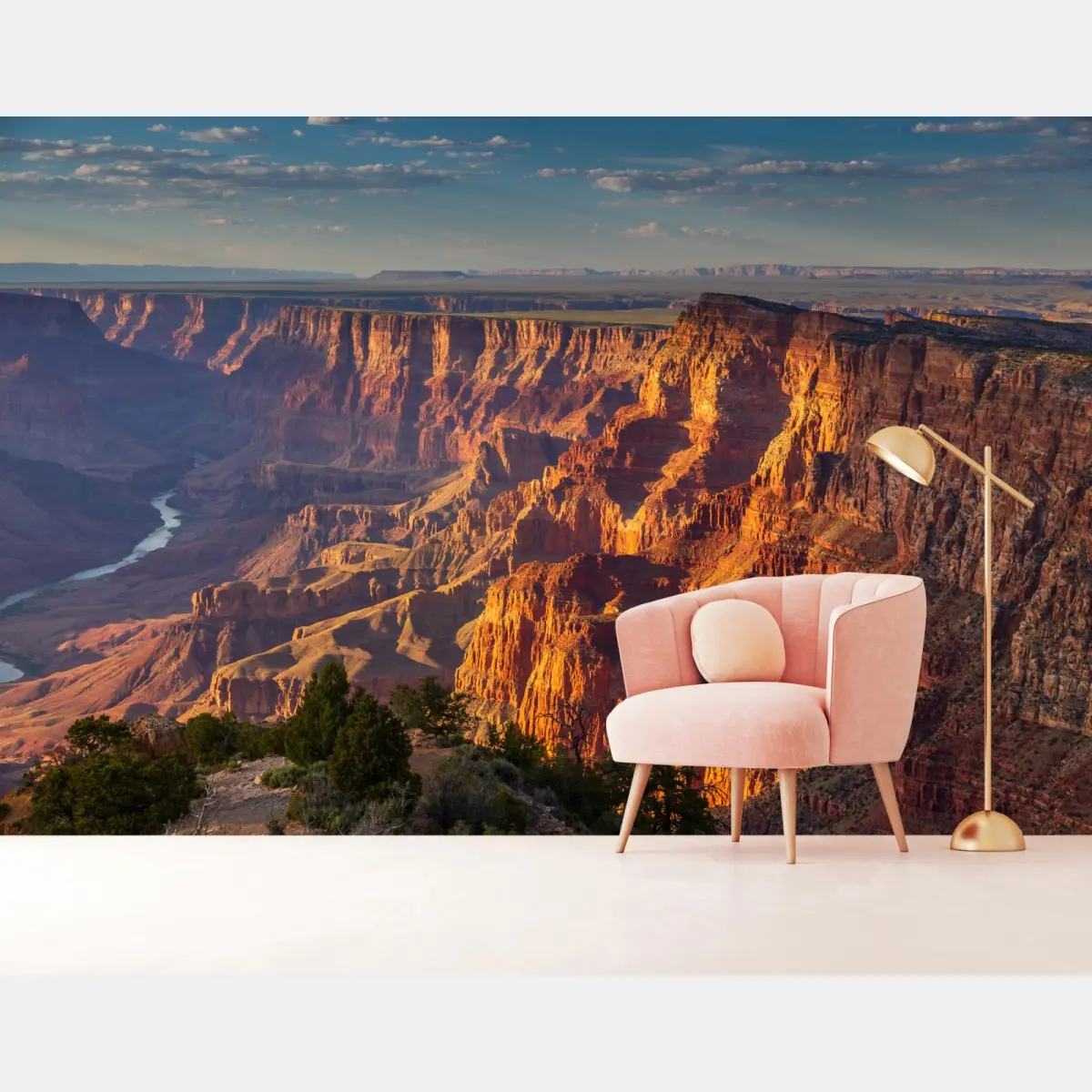 Fototapete sonnenuntergang über dem Grand Canyon – Pixers®