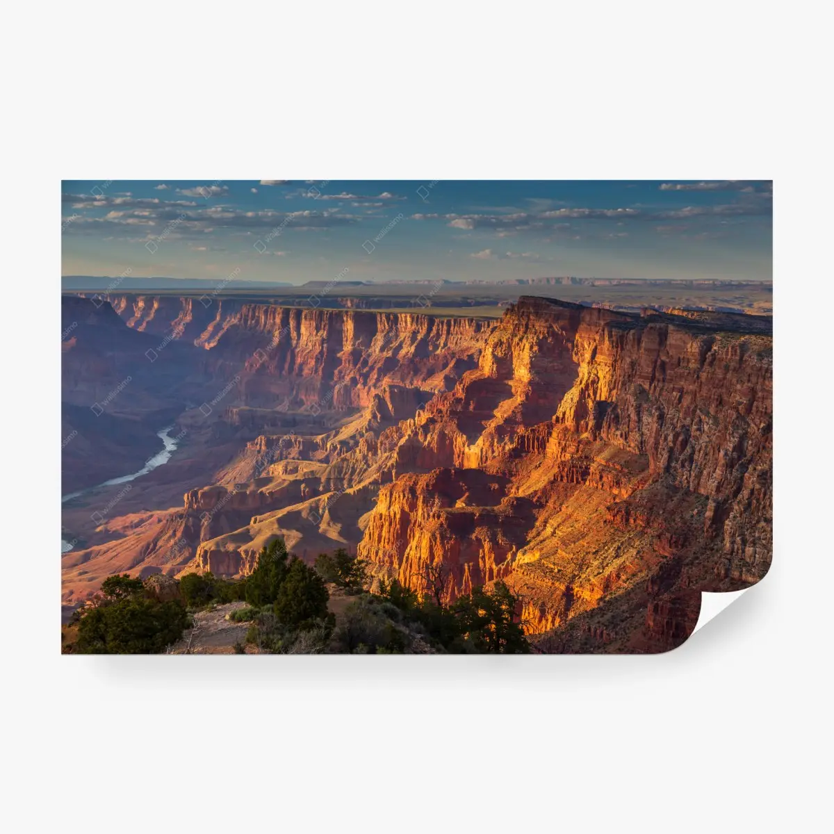 Fototapete sonnenuntergang über dem Grand Canyon – Pixers®