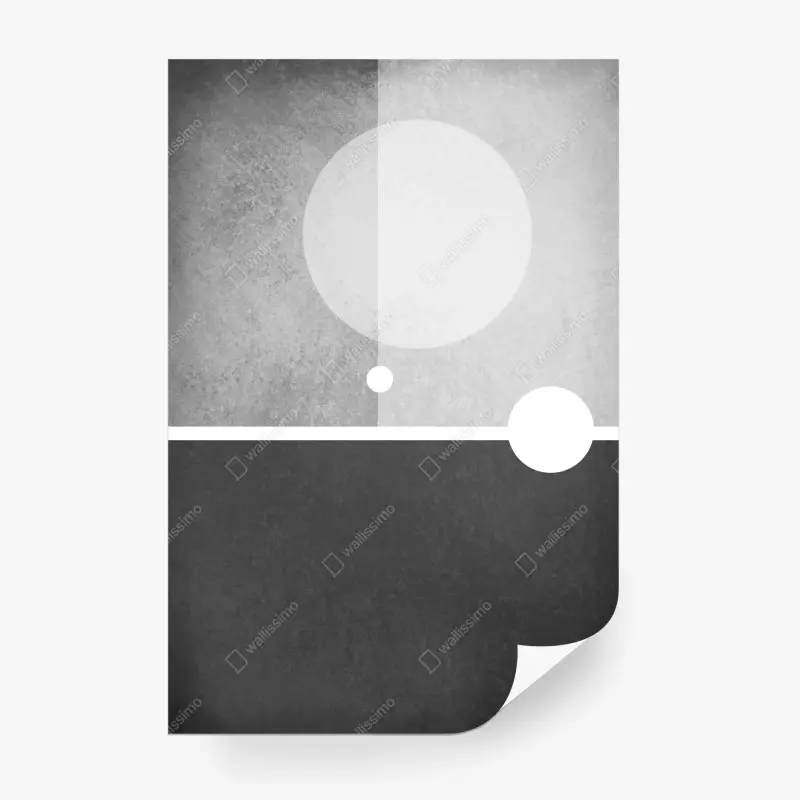 Fototapete minimalistische geometrische komposition