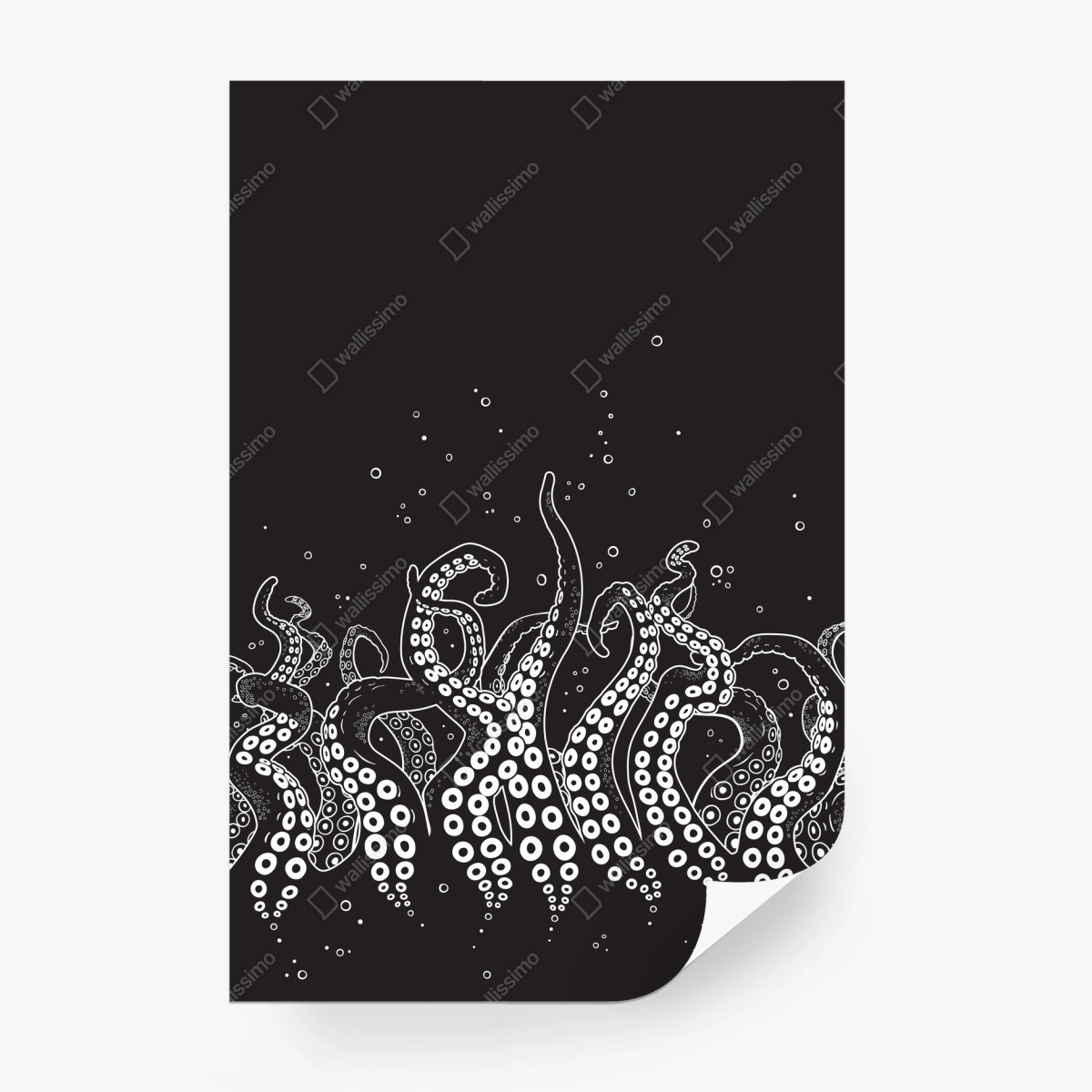 Fototapete oktopus tentakel muster – Pixers®