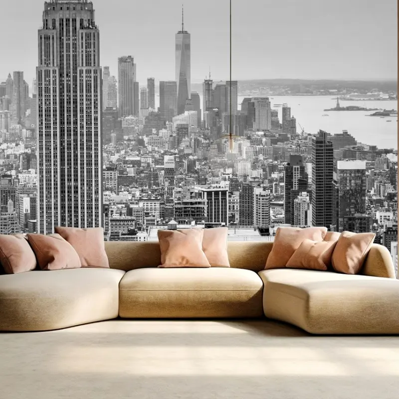 Fototapete zeitlose New York skyline mit Empire State Building
