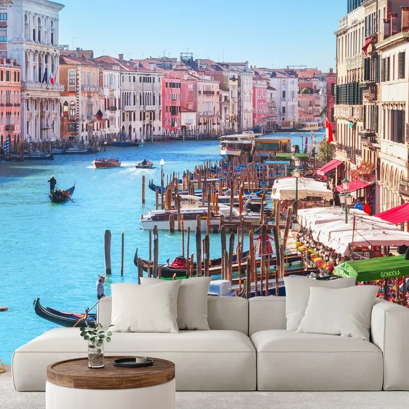 Fototapete Venedig großer kanal stadtansicht