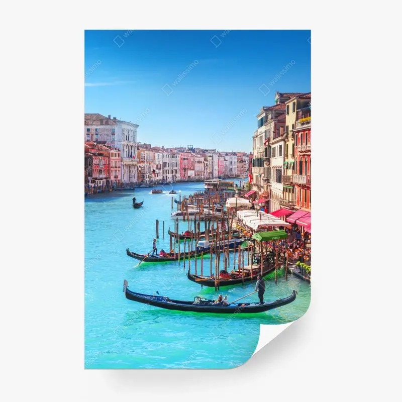 Fototapete Venedig großer kanal stadtansicht