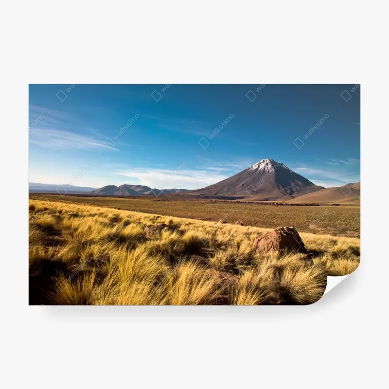 Fototapete Licancabur in der Atacama, Chile