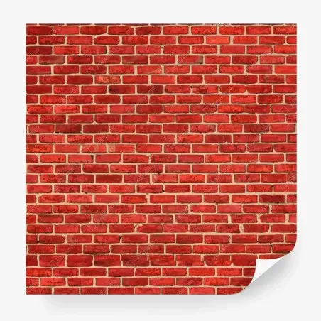 Fototapete rote ziegelwand struktur – Pixers®