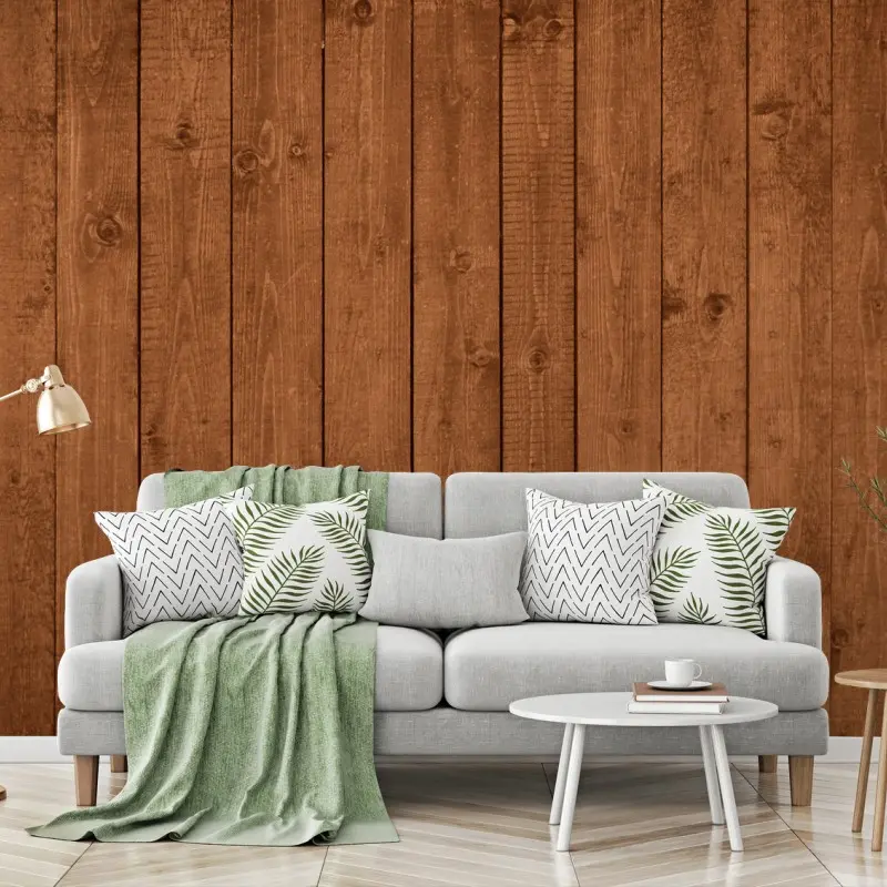 Fototapete rustikale holzwand mit dielen
