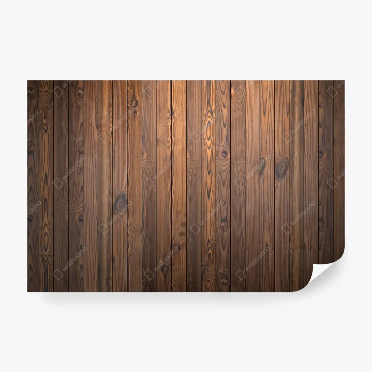 Fototapete rustikale holzwand mit dielen – Pixers®