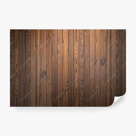 Fototapete rustikale holzwand mit dielen – Pixers®