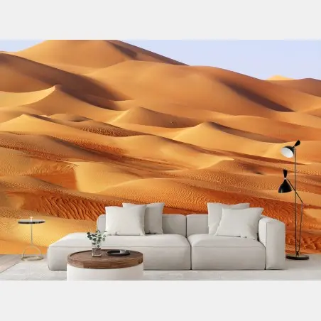 Fototapete goldene dünen der Liwa in Abu Dhabi – Pixers®
