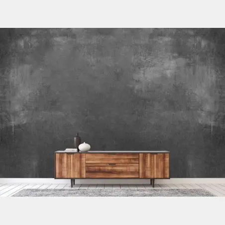 Fototapete dunkle betontextur für modernes interieur – Pixers®