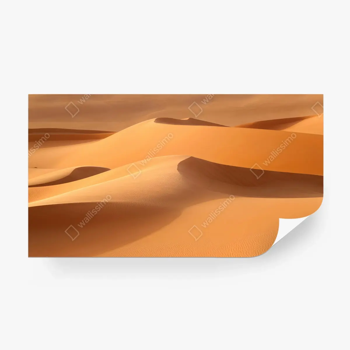 Fototapete WÜSTE SAND DÜNEN GOLD MINIMAL FÜR WOHNZIMMER – Pixers®